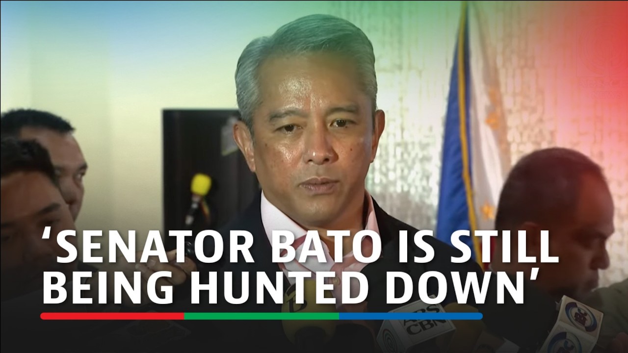 Jonvic Remulla: &lsquo;Senator Bato is still being hunted down&rsquo; | ABS-CBN News
