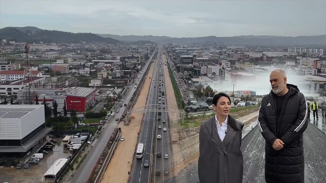 Ja pamjet e autostradës së re Tiranë-Durrës!