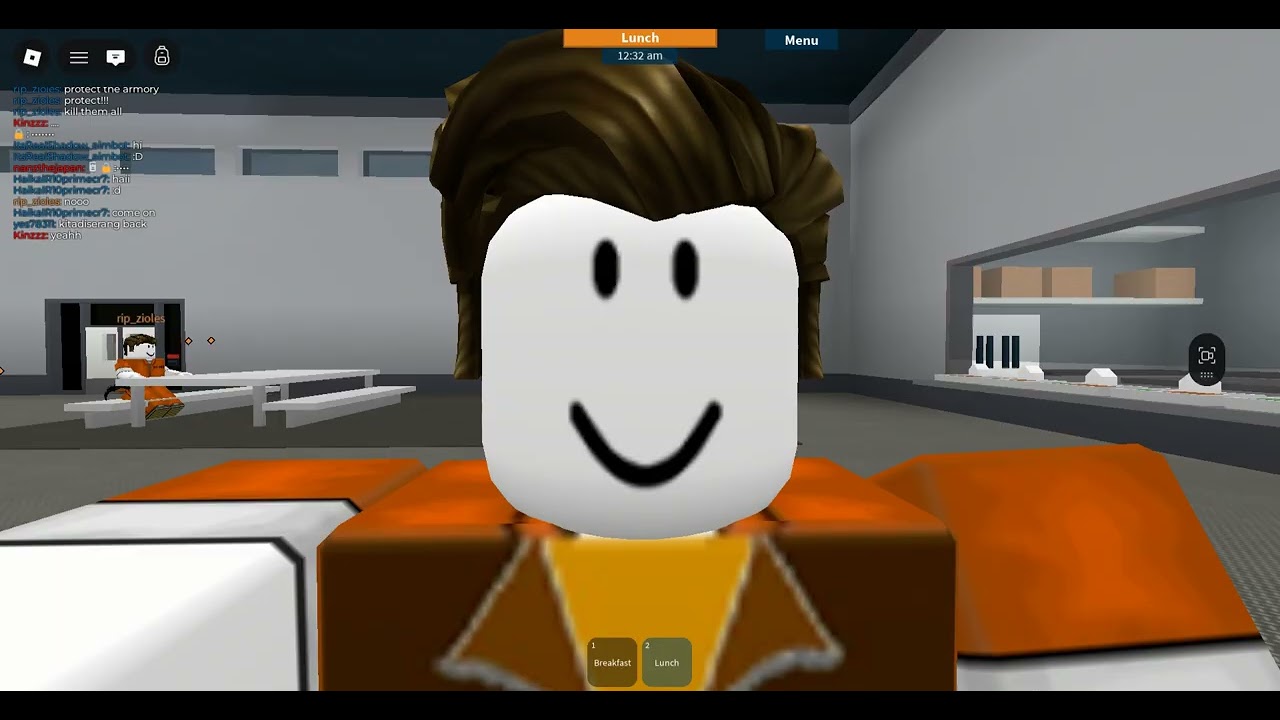 Trying to be a normal prisoner in prison life..