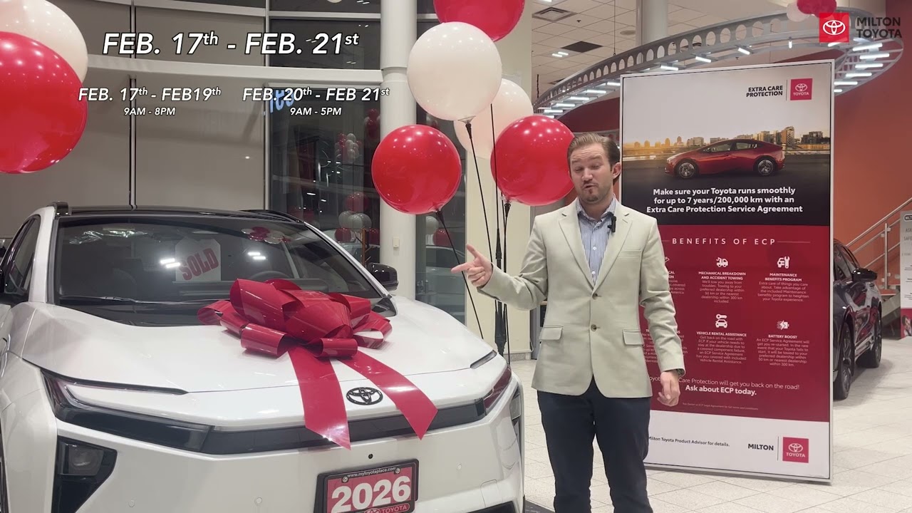 5 Day Milton Toyota bZ Event