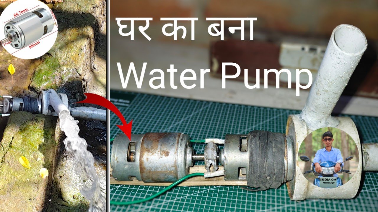 How to water pump homemade water pump banaen high pressure water pump #water pump #youtubevideo 
