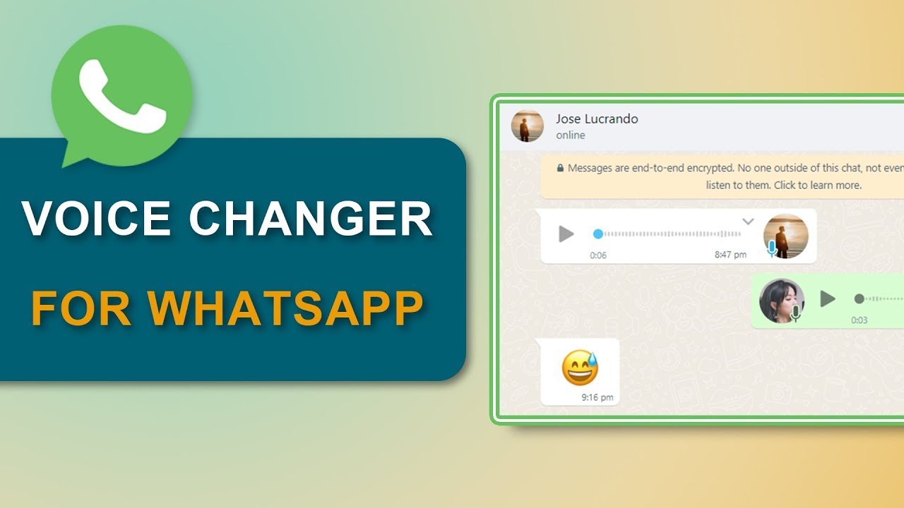Как изменить голос в звонке WhatsApp | Приложение не требуется