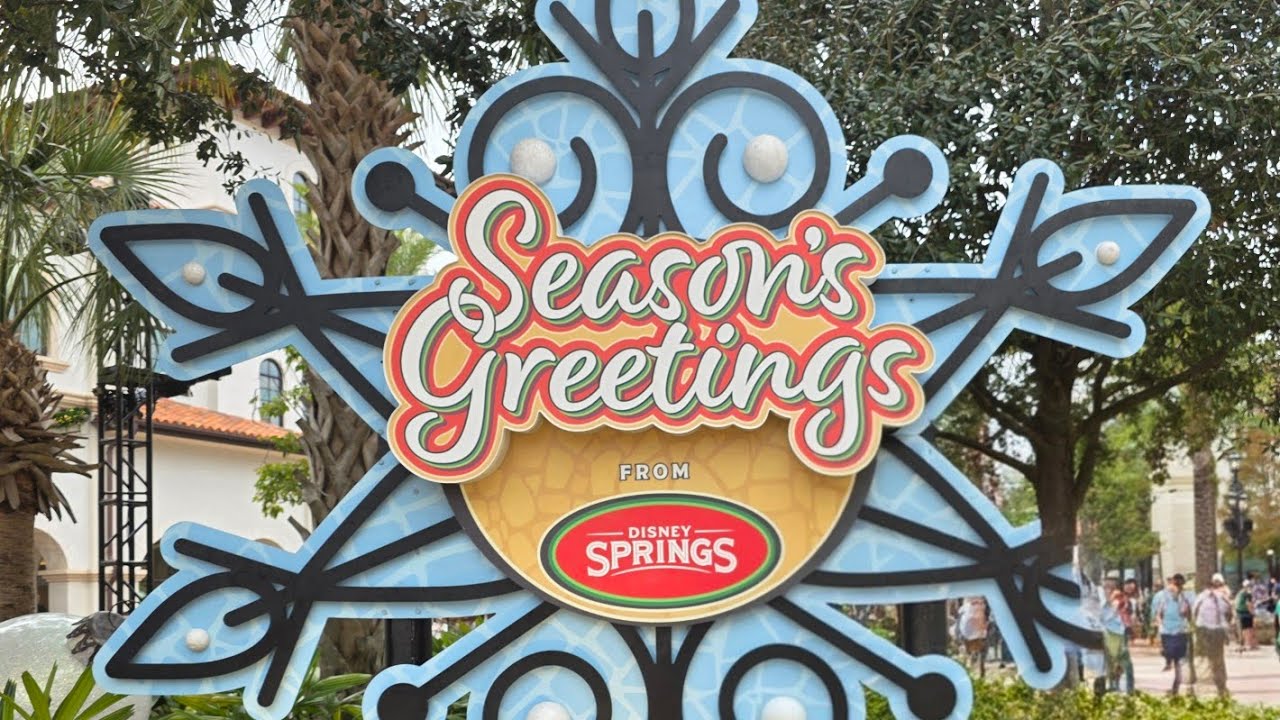 Christmas at Disney Springs 2025