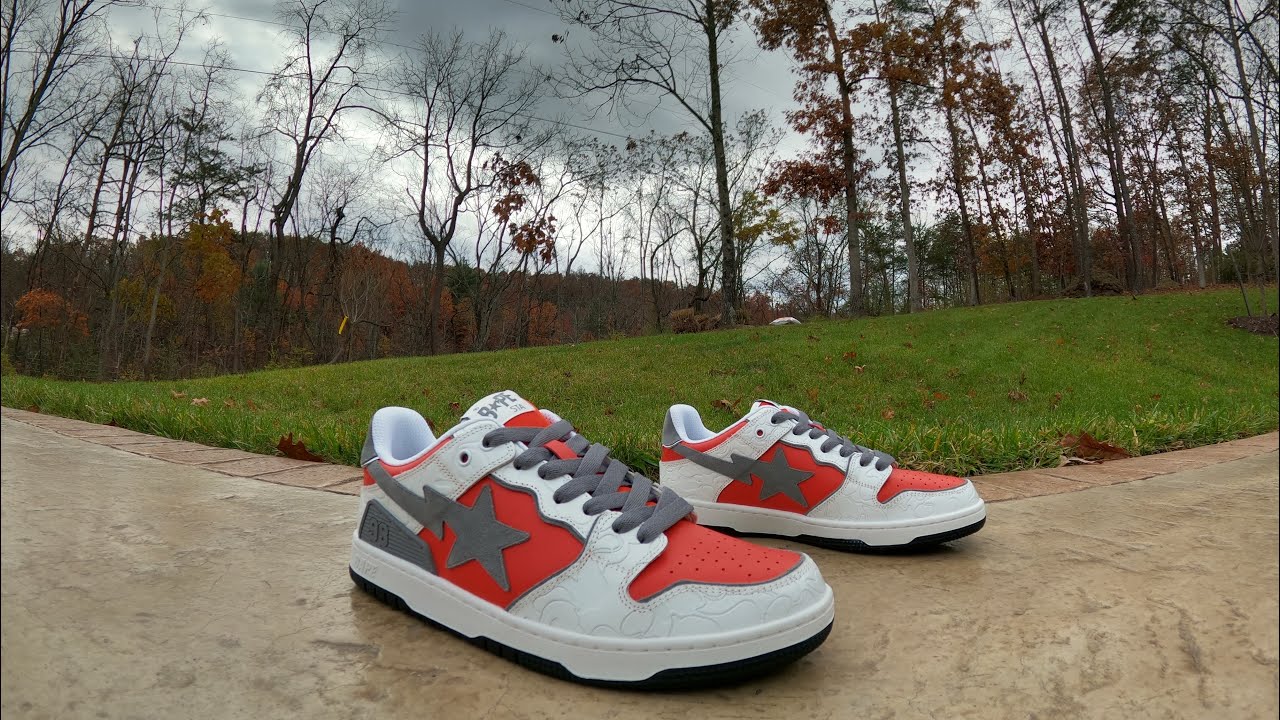 BAPE - Sk8 Sta - Red - Top Shelf Quality + Style - Worth the Price?