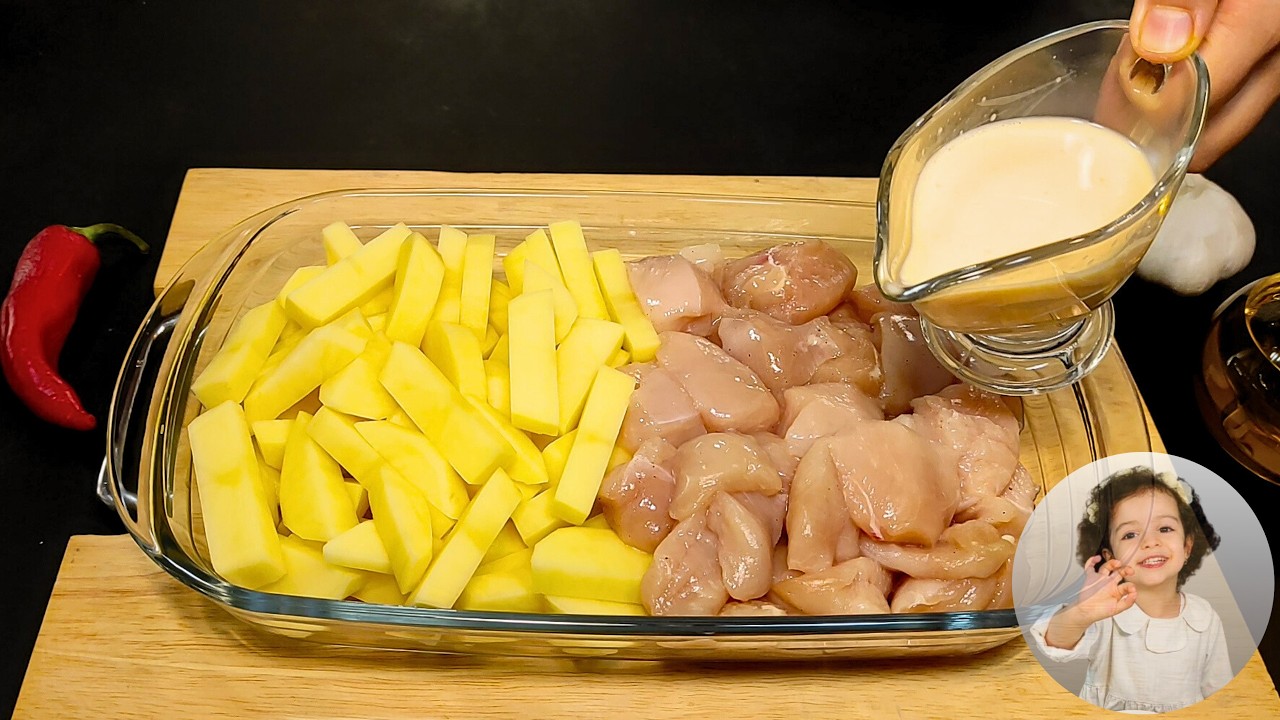 Приготовьте самую вкусную курицу с картофелем с помощью этого простого трюка❗️ Секретный рецепт❗️