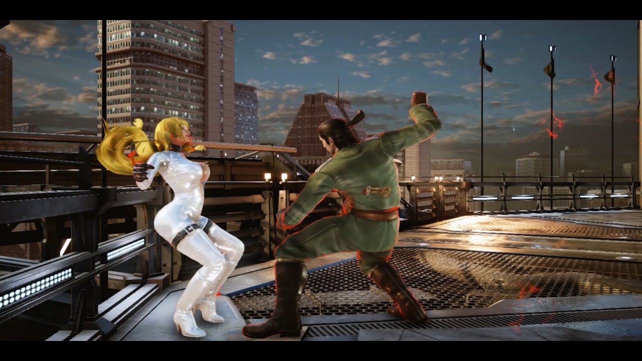 Tekken 7 Lili Rochefort modded doa5 secret agent costume tekken ryona