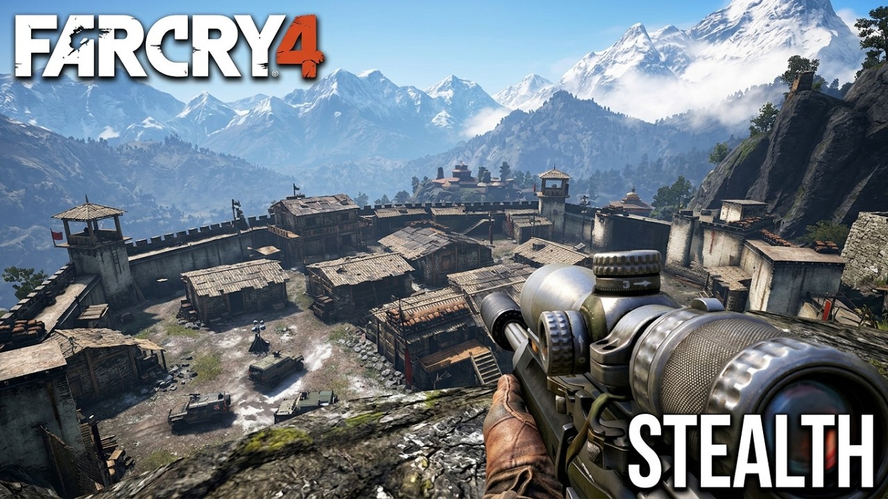 Far Cry 4 Aggressive Stealth Kills ( 1440p/60fps)