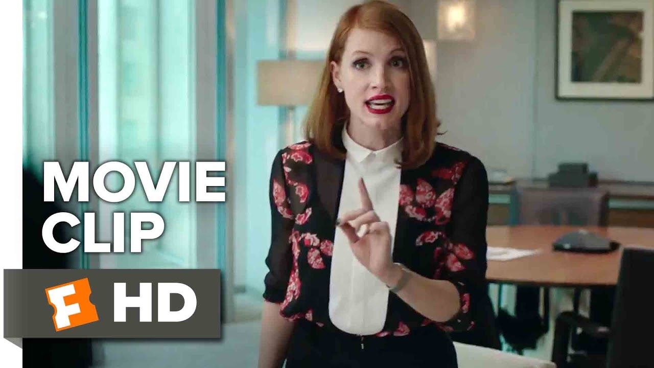 Miss Sloane Movie CLIP - I Don't Remember You Caring (2016) - Jessica Chastain Movie