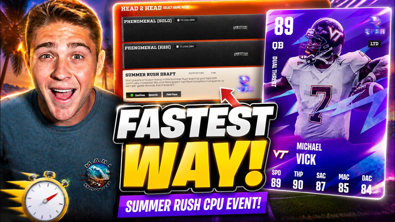 САМЫЙ БЫСТРЫЙ способ пройти событие Summer Rush против ИИ в CFB 27!