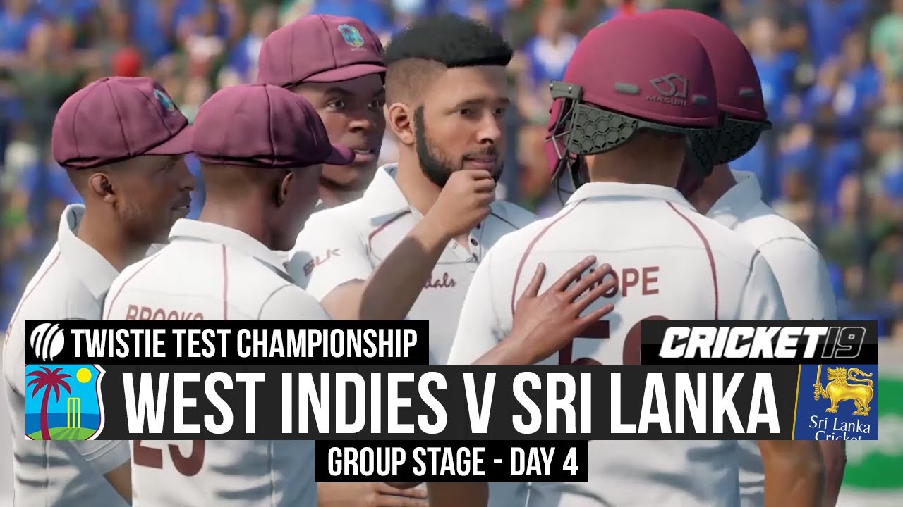 Test Championship - West Indies v Sri Lanka - Day 4 Highlights - Cricket 19