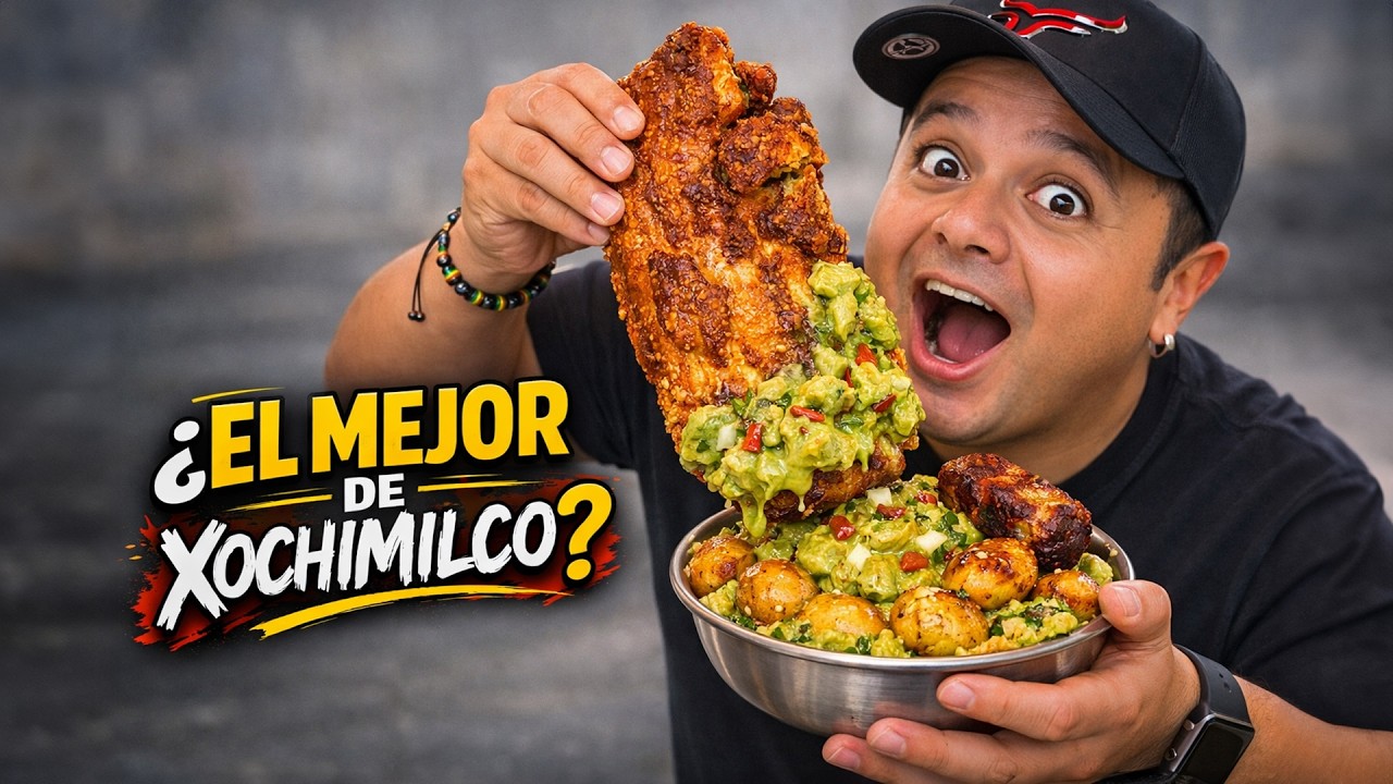Fui a probar el mejor chicharrón de Xochimilco… no esperaba esto