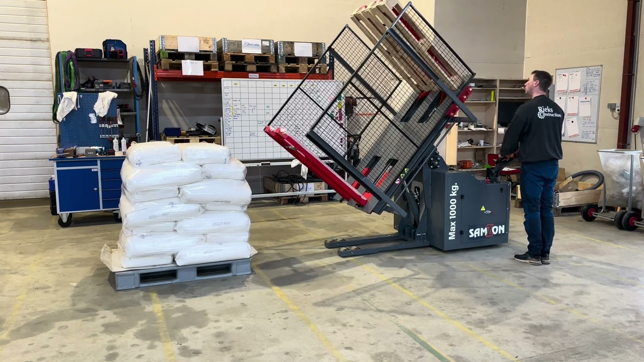 Samzon Mobile Pallet Turner MPT Version