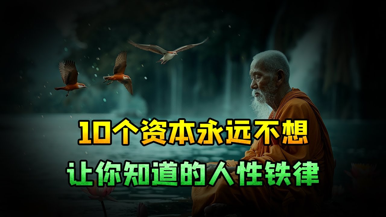 10个资本永远不想让你知道的人性铁律