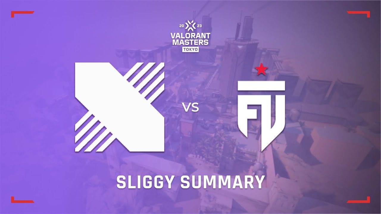 DRX v FUT Sliggy Summary Tokyo