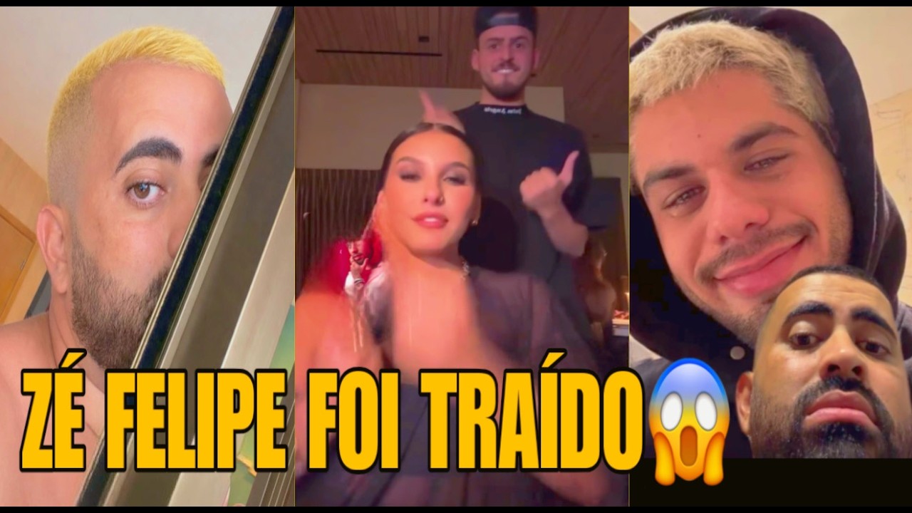 RONINHO CONTOU O QUE ACONTECEU COM ZÉ FELIPE E ANACASTELA 😱 ZÉ FELIPE CHOROU QUANDO SOUBE😫😫