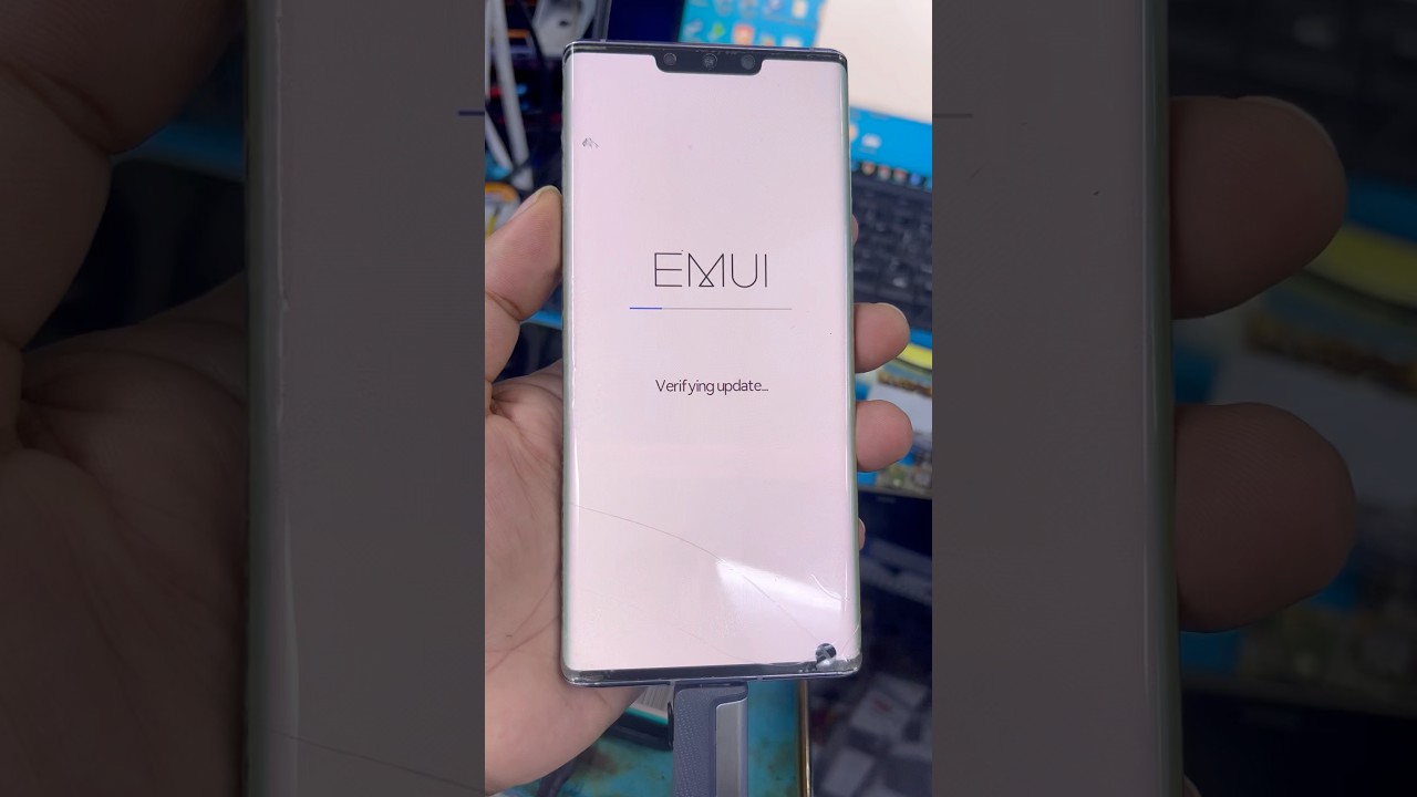 HUAWEI Mate 30 Pro flashing, This Phone Not Have volume button  