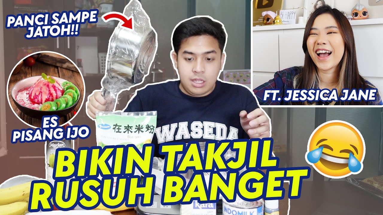 MASAK TAKJIL PAKE RUMUS MATEMATIKA FT. JESSICA JANE! KACAU BANGET😂