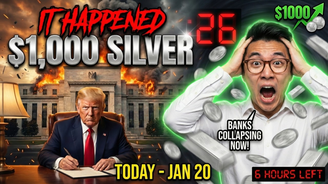 TRUMP JUST LIT THE FUSE: $1,000 Silver Reset Has Started (6 Hours Left)