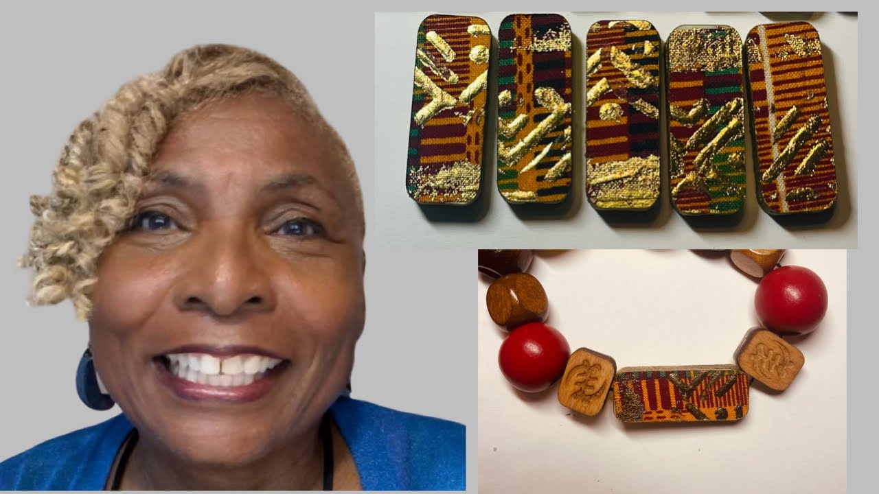 You’ve never seen beads like these! Design Unique Kente Cloth & Adinkra Bead Jewelry