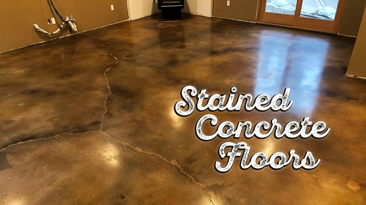 Stained Concrete Floors