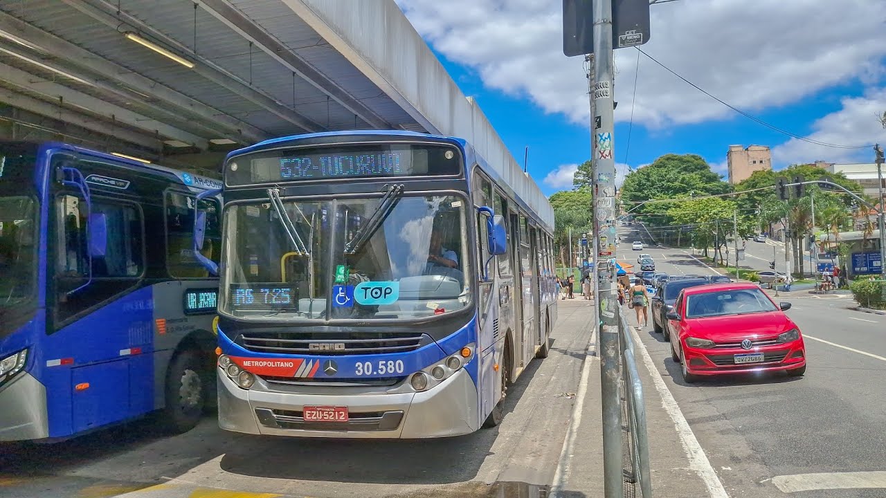 Metro Tucuruvi - Movimentação de Ônibus (Vídeo 2)