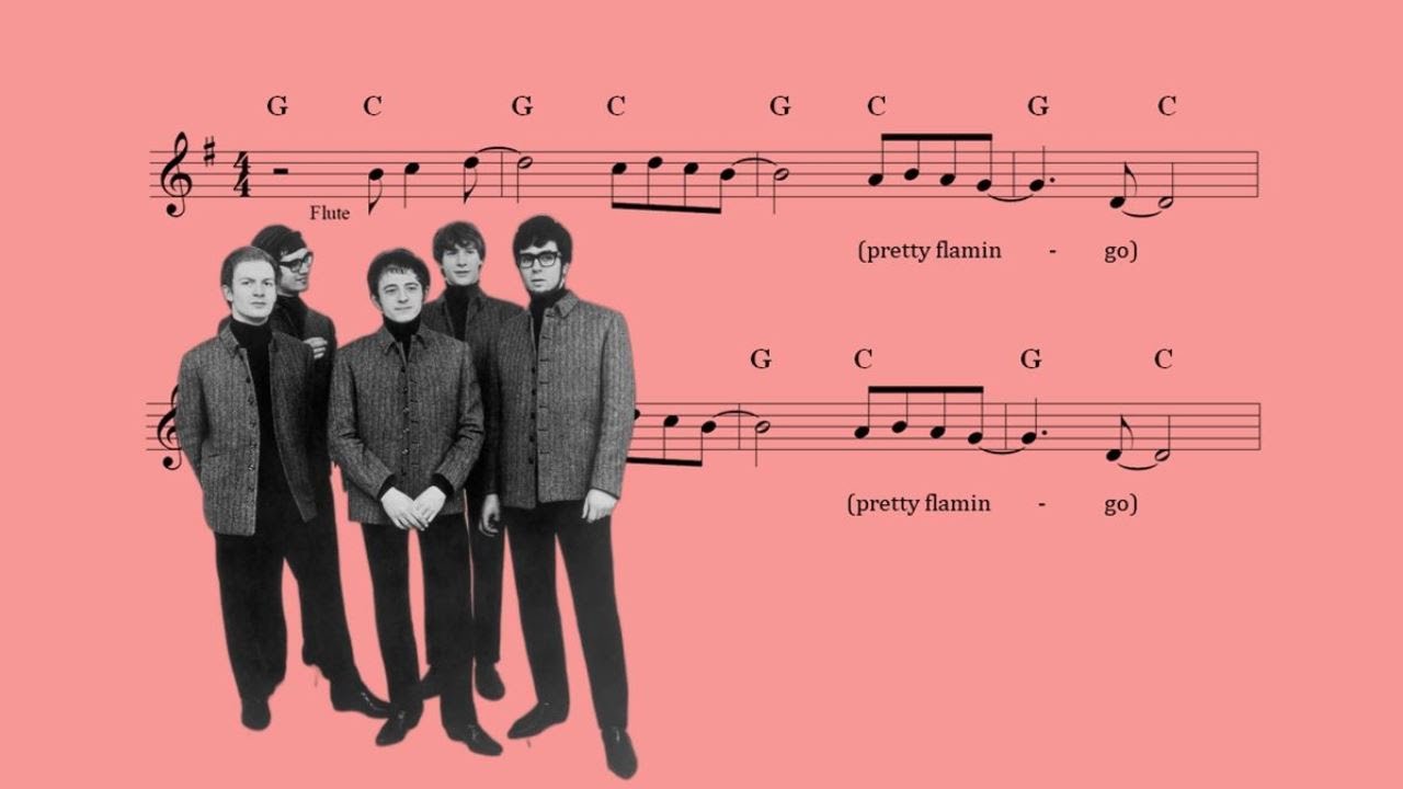 Chords for Pretty Flamingo (Manfred Mann)