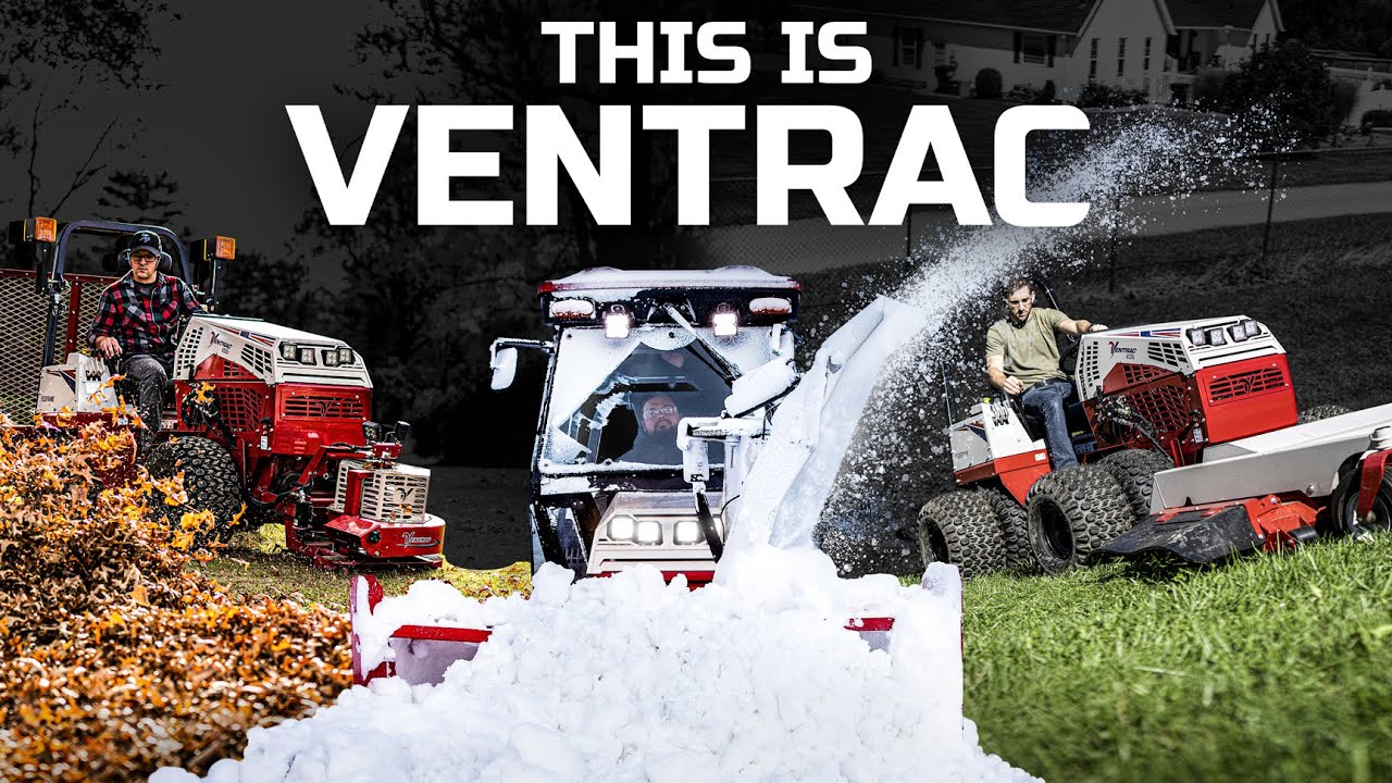 Что делает Ventrac лучше — трактор 4520