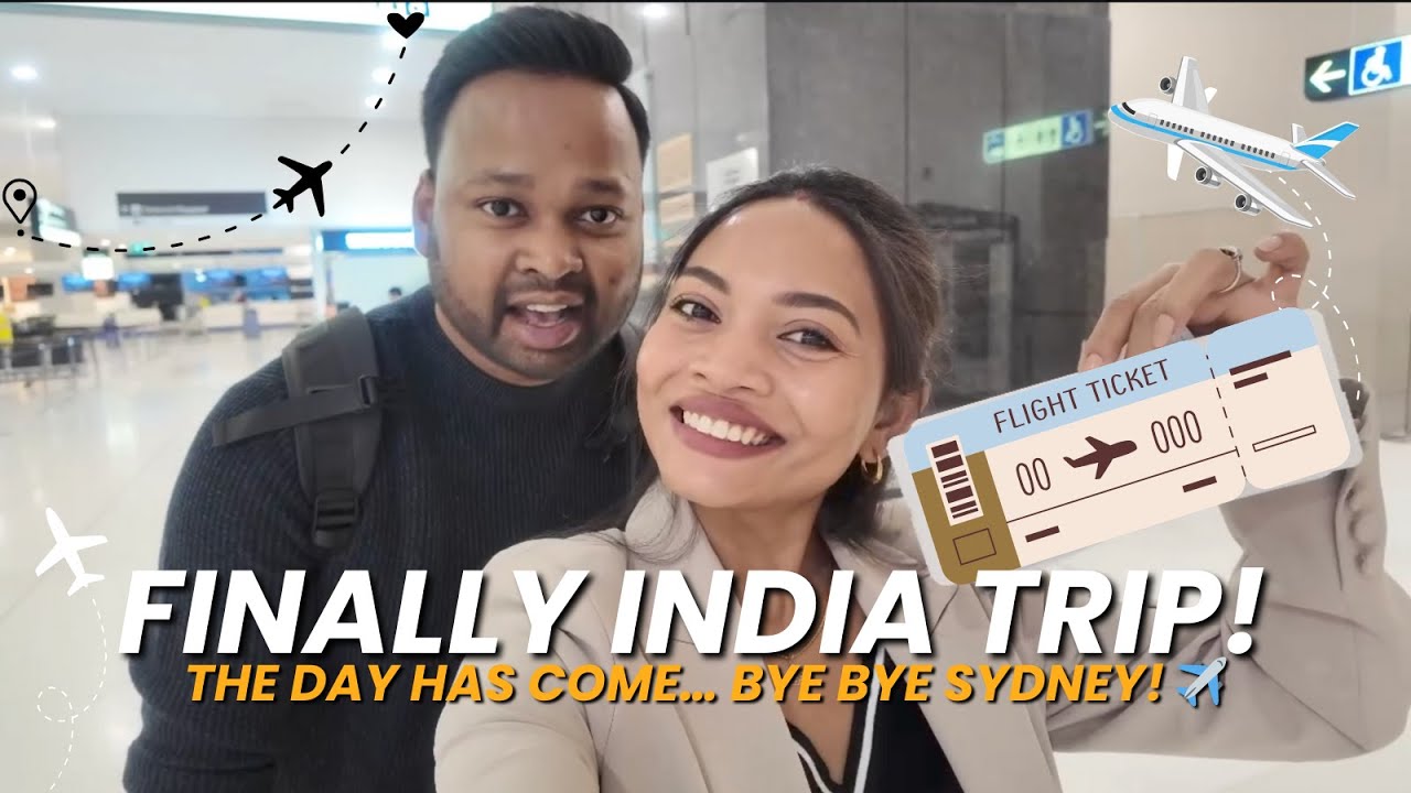 Finally going to India🇦🇺✈️🇮🇳 | Australia to India Travel Vlog #odiavlog #travel