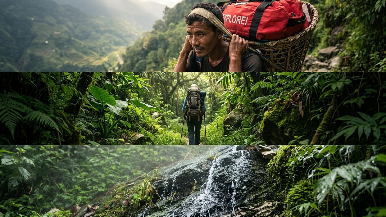 Mark Explores Nepal  - Immersed in nature the sounds are deafening