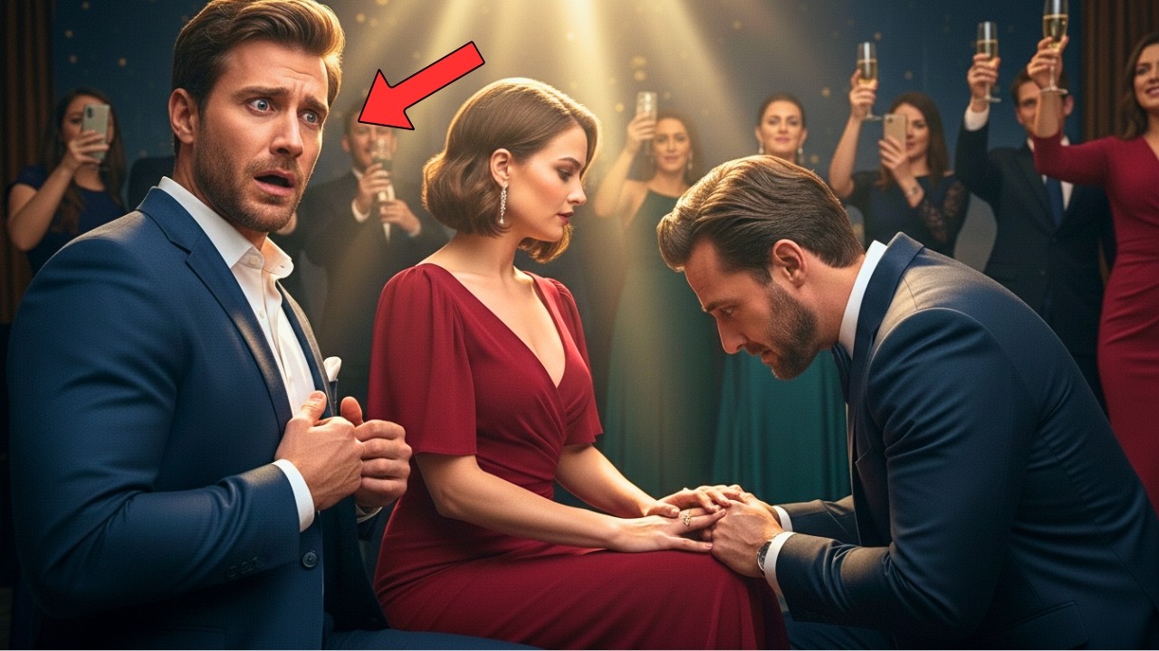 He Brought His New Wife to Humiliate His Ex—Then Froze as a Billionaire Knelt and Called Her 'Queen'