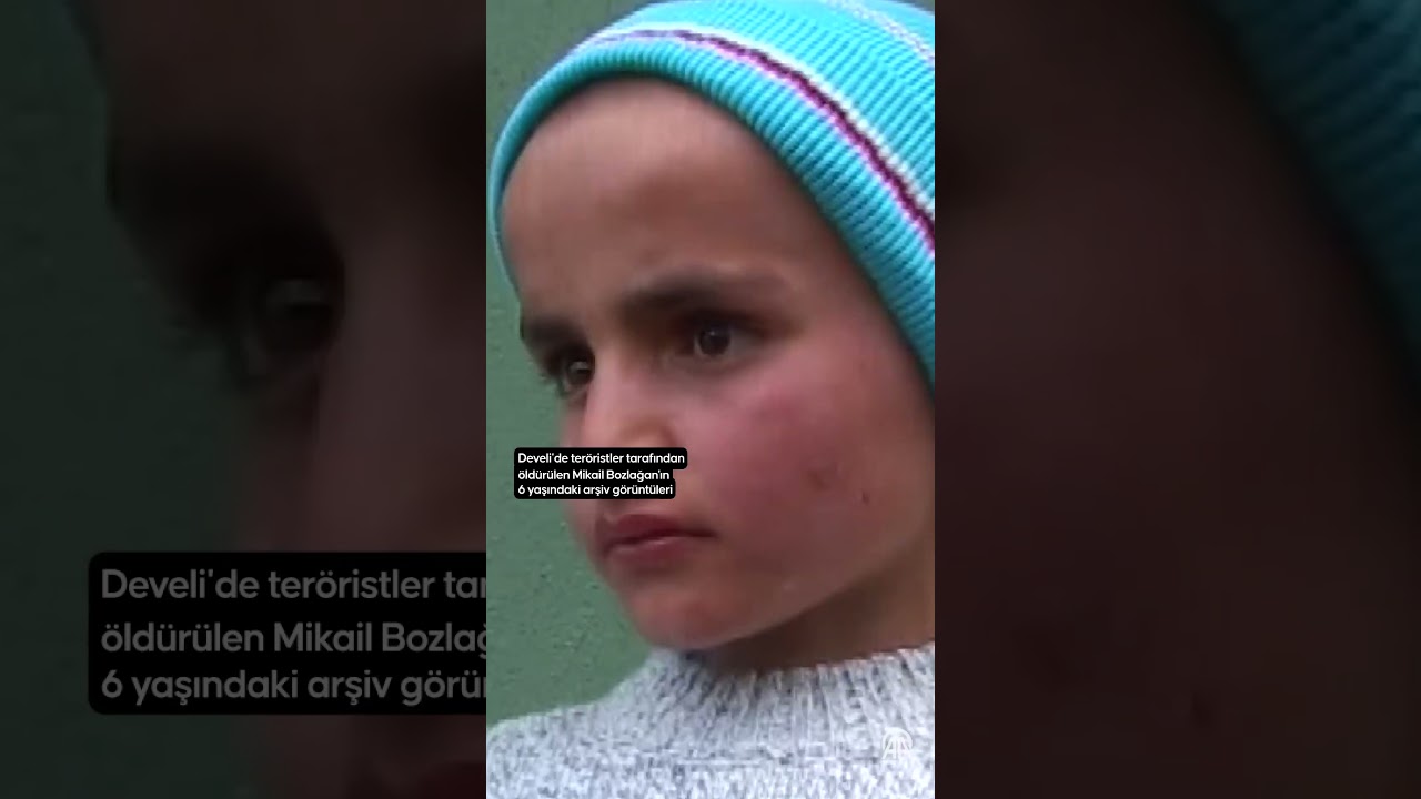 Şehit Mikail Bozlağan 6 yaşında kuzeniyle kaybolmuştu | 2005 yılında bulunmasına ilişkin görüntüler