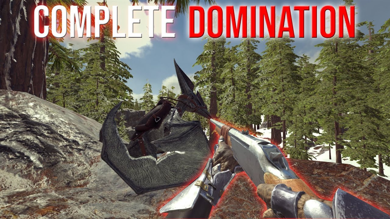 DOMINATING THE WHOLE SERVER - ARK 3-MAN PVP SERVERS #1