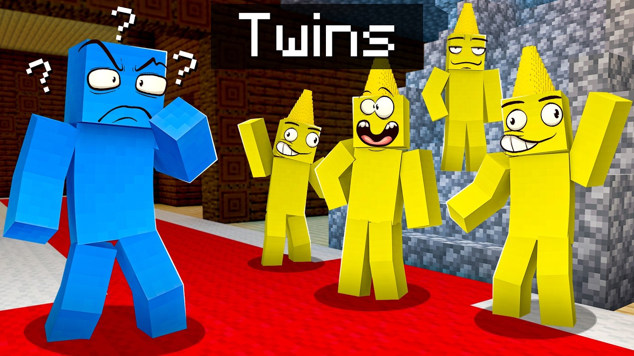 Minecraft Hide and Seek with our TWIN BROTHERS!