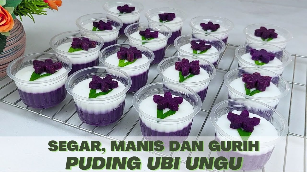 PUDING UBI UNGU // OLAHAN UBI #11 / DAPUR MAMA ERA.#dapurmamaera #jajanantradisional #pudingungu
