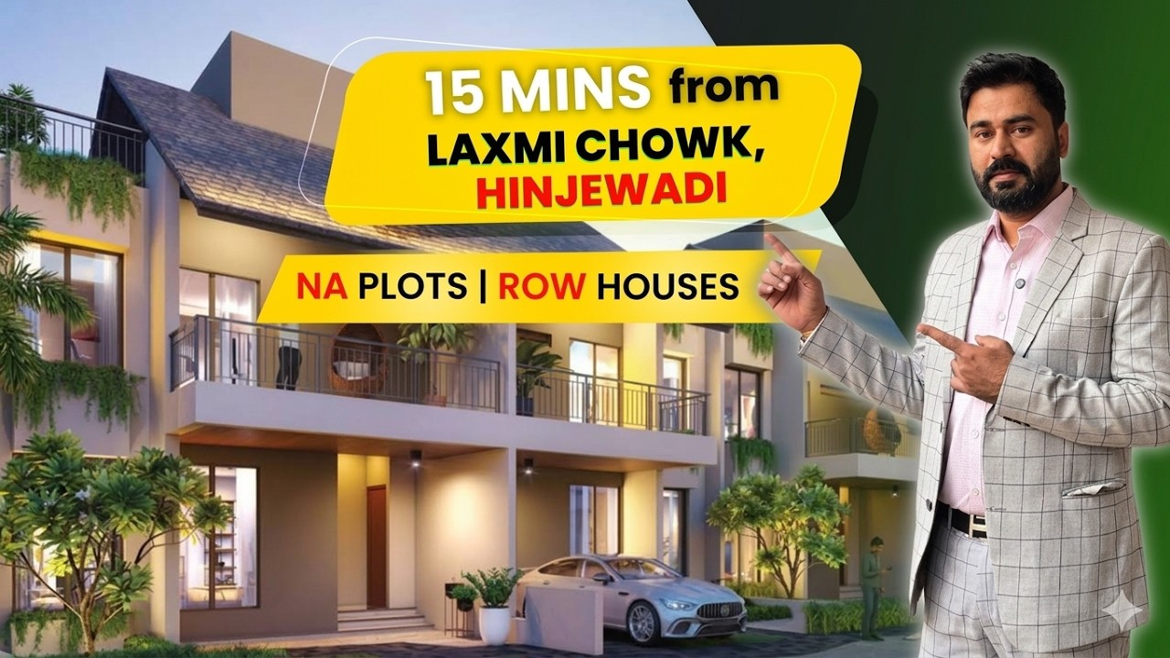 Biggest NA PLOTS & ROW HOUSE Project | Near Laxmi Chowk, Hinjawadi | Call📲 Prashant Now 9561119019