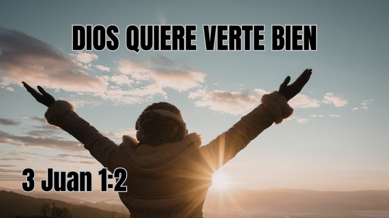 3 Juan 1:2. Esta promesa es para tu alma cansada. Dios quiere verte bien por dentro y por fuera.