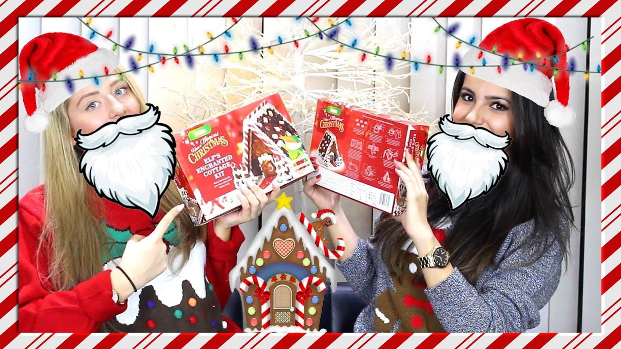 MAKING CHOCOLATE HOUSES! + CHATTY CHRISTMAS Q&A | Saffron Barker