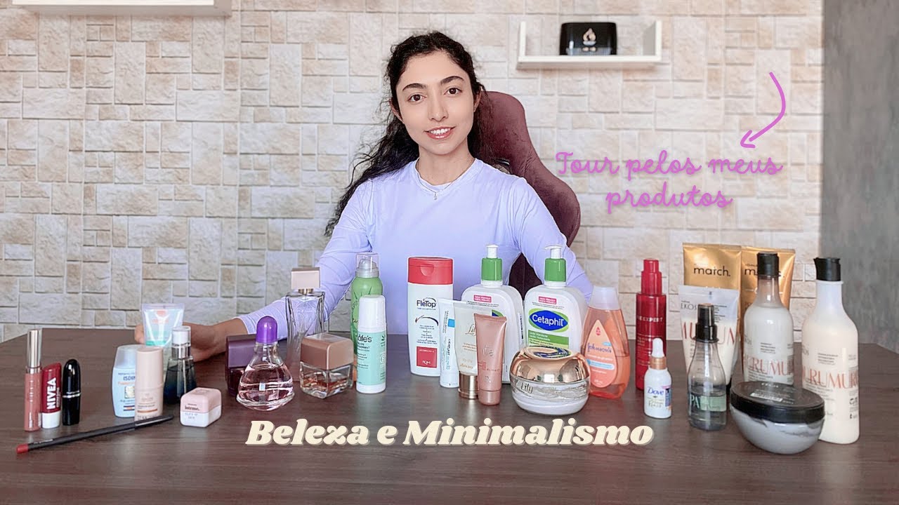 COSMÉTICOS e MINIMALISMO
