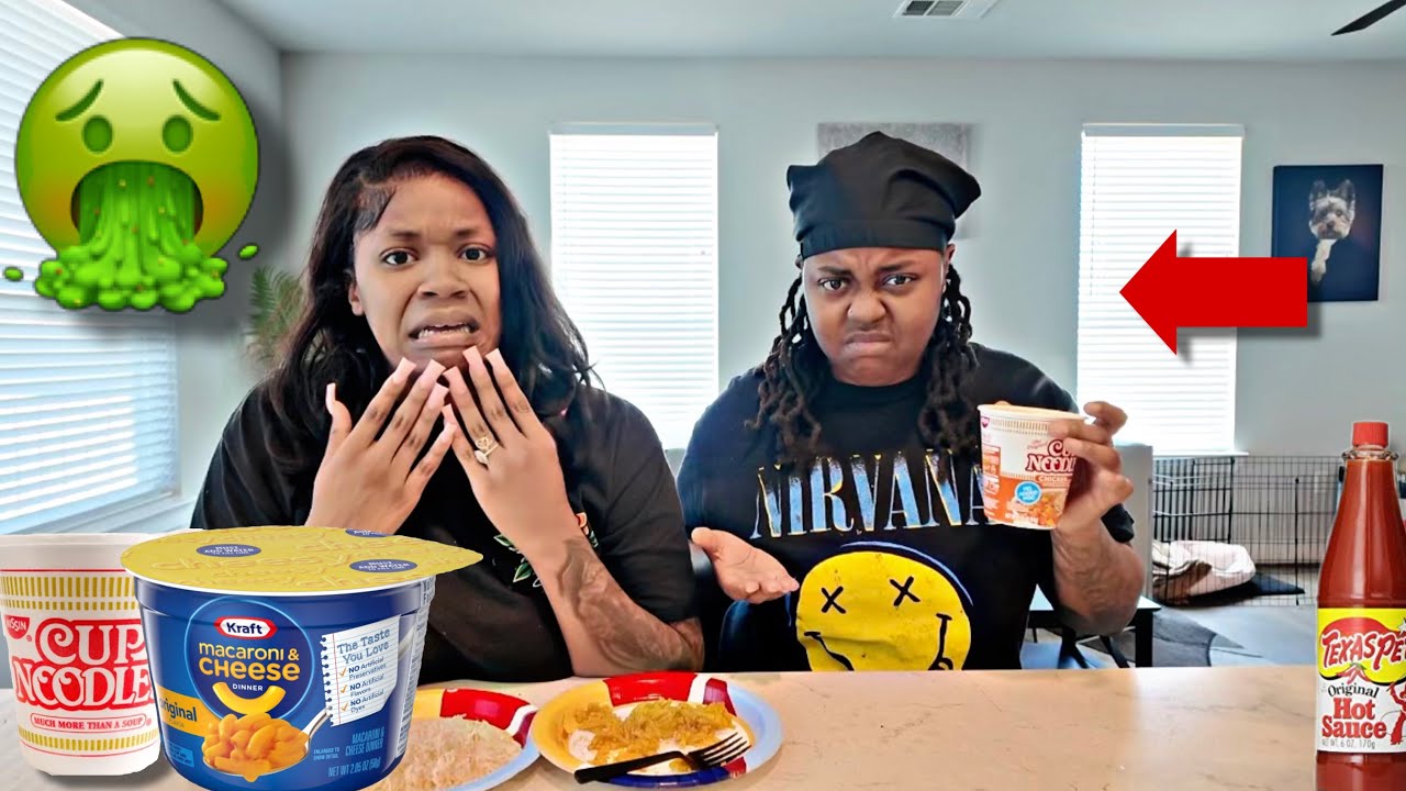 WE TRIED OUR CHILDHOOD STRUGGLE MEALS!😳