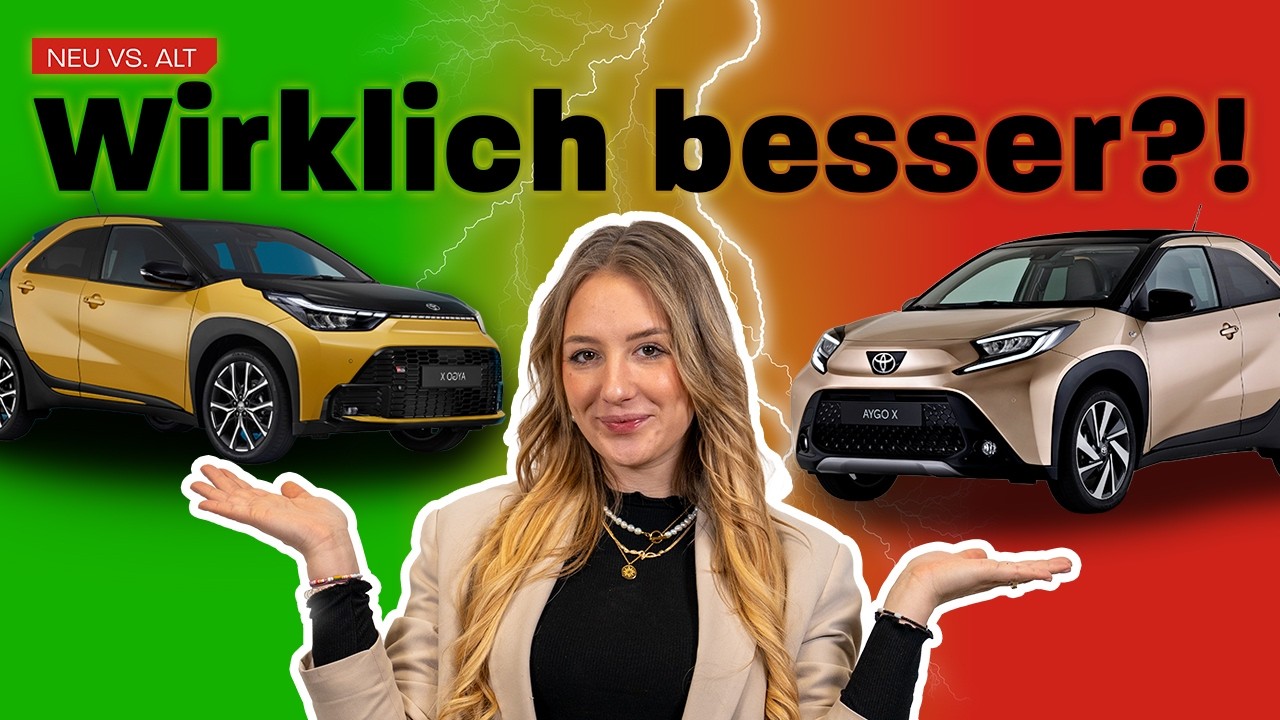 Toyota Aygo X NEU vs. ALT 🚗🔥 Jetzt Hybrid mit 116 PS – lohnt sich das Upgrade?