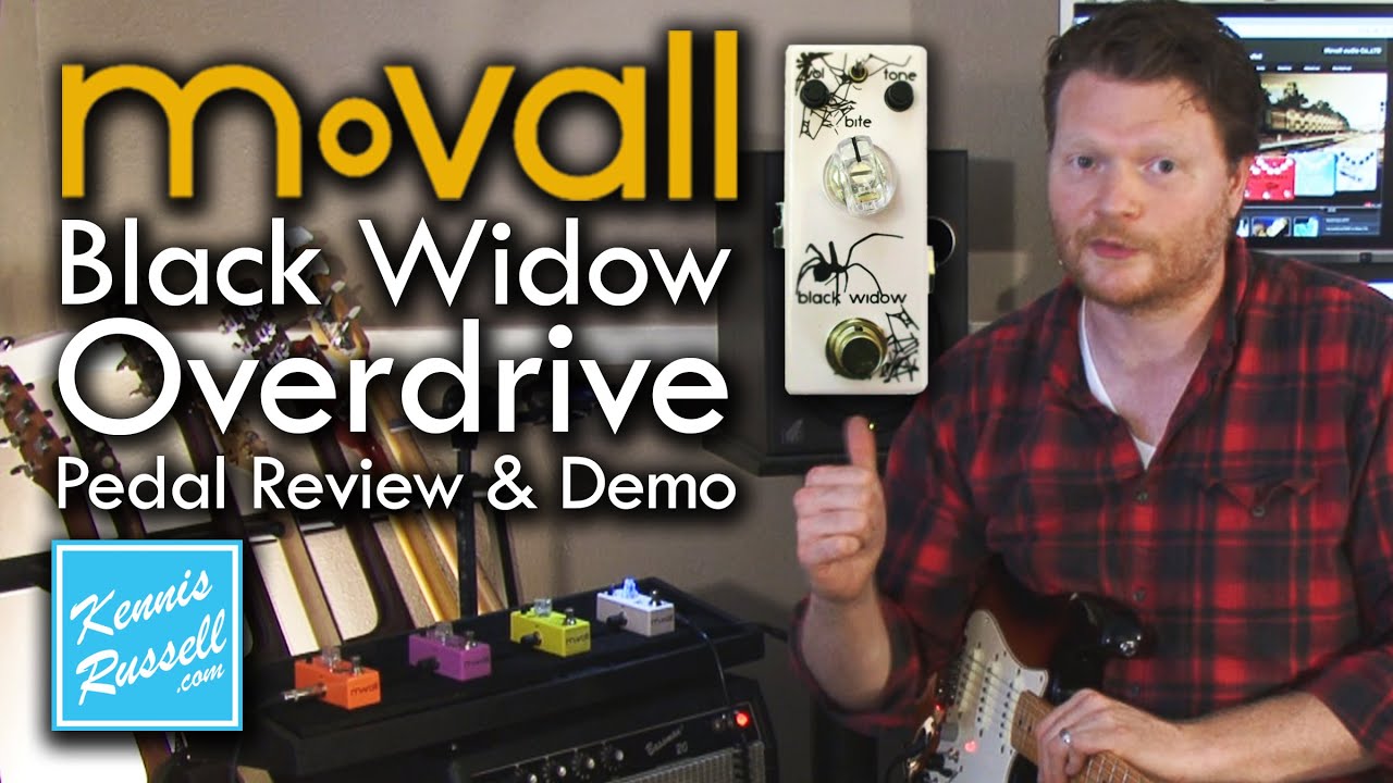 Movall Black Widow Overdrive Pedal Review & Demo