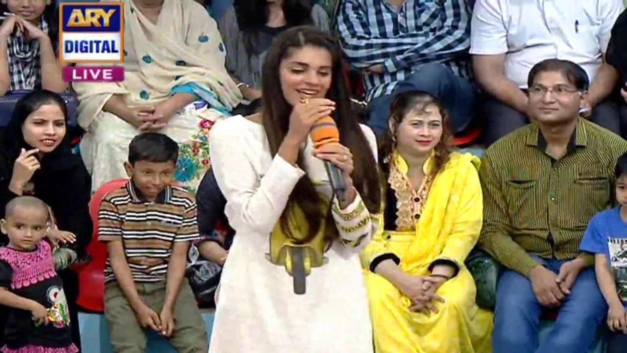 Fahad mustafa accepted Hareem Farooq challenge in Jeeto Pakistan