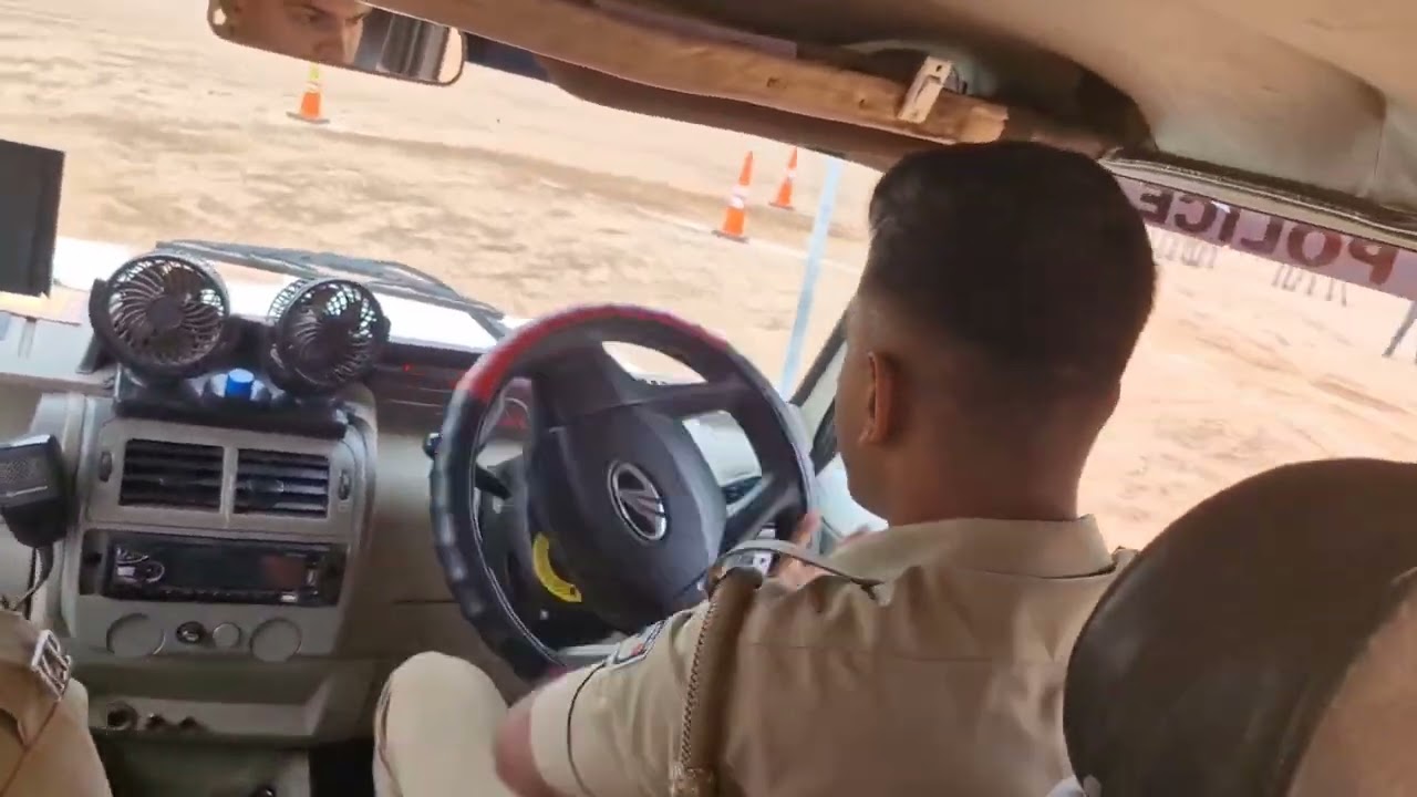 fast Kerala  police Jeep Tactical Driving