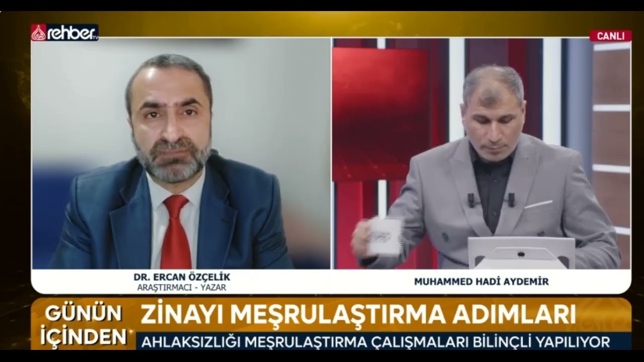 Gündeme gelen #zina tartışmalarını ve #aile konularını @RehberTvHaberler de canlı yayında konuştuk