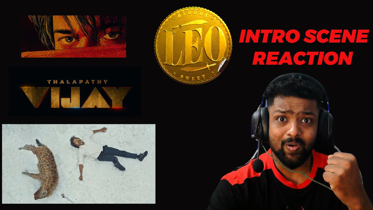 LEO Intro Title Card Scene Reaction | Thalapathy Vijay