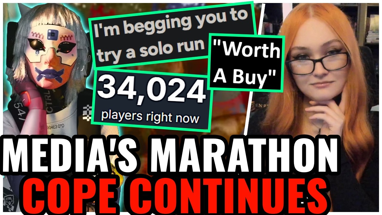 Media BEGS You To Play Marathon As Player Counts Begin Dwindling!? 🤣 Numbers Have Already STAGNATED