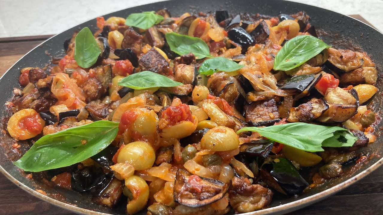 CAPONATA DI MELANZANE SICILIANA