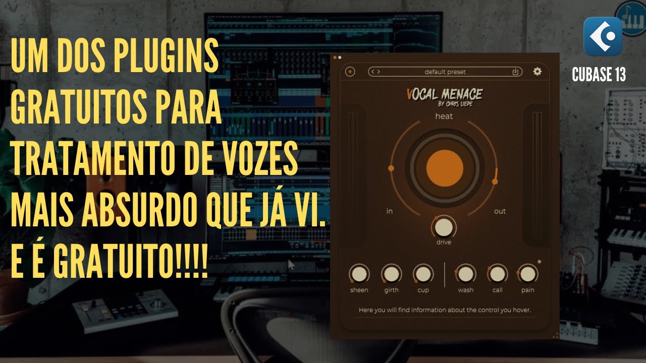Plugin Gratuito para tratamento de voz mais absurdo que eu já vi.