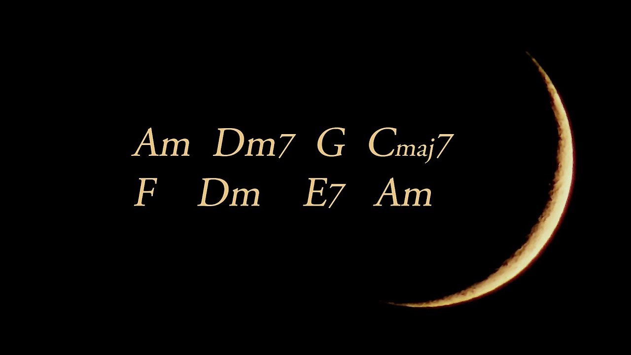 Romantic Guitar Piano Ballad Backing Track A Minor
