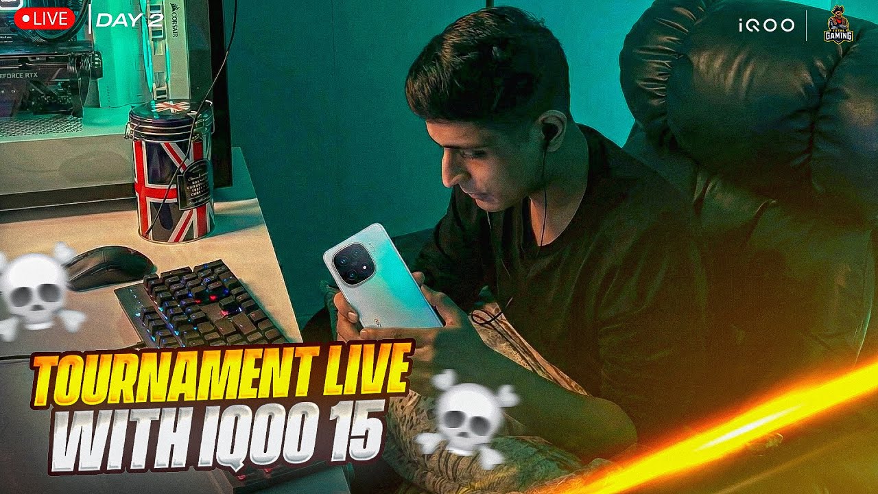 FF TOURNAMENT LIVE WITH iQOO TG ESPORTS | iQOOTG MAFIA | #freefireindia #iQOO15R